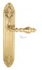 Door Handle Venezia  GIFESTION  On Backplate PL90 Polished Brass