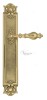 Door Handle Venezia  GIFESTION  On Backplate PL97 Polished Brass