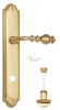 Door Handle Venezia  GIFESTION  WC-2 On Backplate PL98 Polished Brass