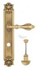 Door Handle Venezia  ANAFESTO  WC-2 On Backplate PL97 French Gold + Brown