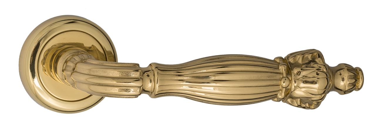 Door Handle Venezia  OLIMPO  D1 Polished Brass