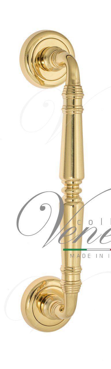 Pull Handle Venezia  VIGNOLE  260mm (210mm) D1 Polished Brass