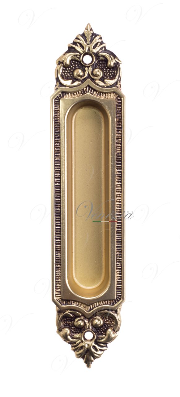 Handle For Sliding Door Venezia U122 French Gold + Brown (1pcs.)