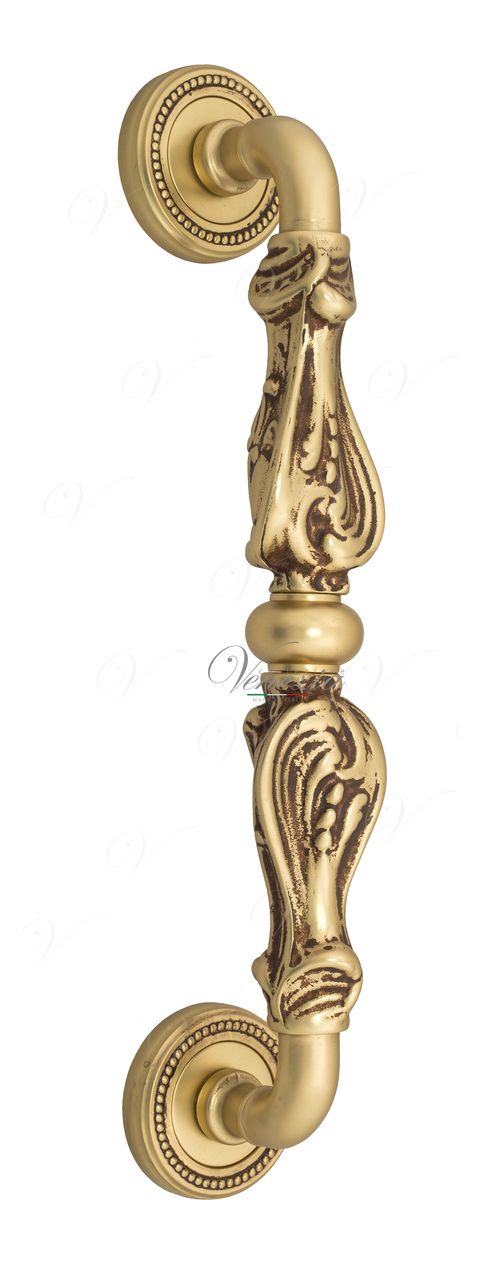 Pull Handle Venezia  FLORENCE  310mm (260mm) D1 French Gold + Brown
