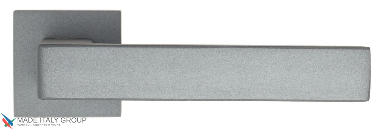 Door Handle on Square Basis Fratelli Cattini ''BOOM'' 8-GA Grey Anthracite
