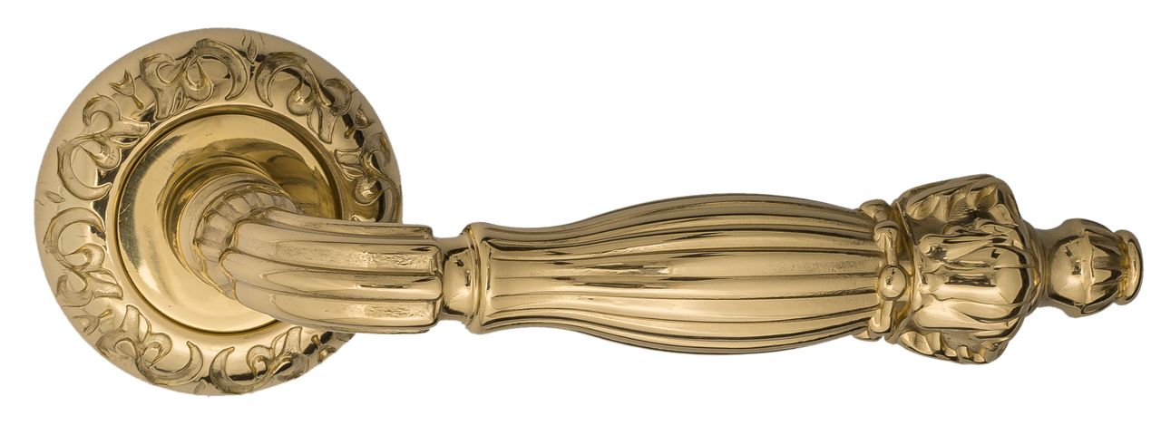 Door Handle Venezia  OLIMPO  D4 Polished Brass