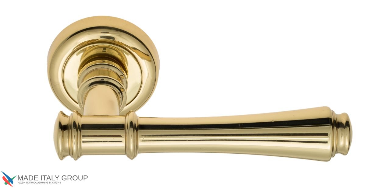 Door Handle Venezia  CALLISTO  D1 Polished Brass