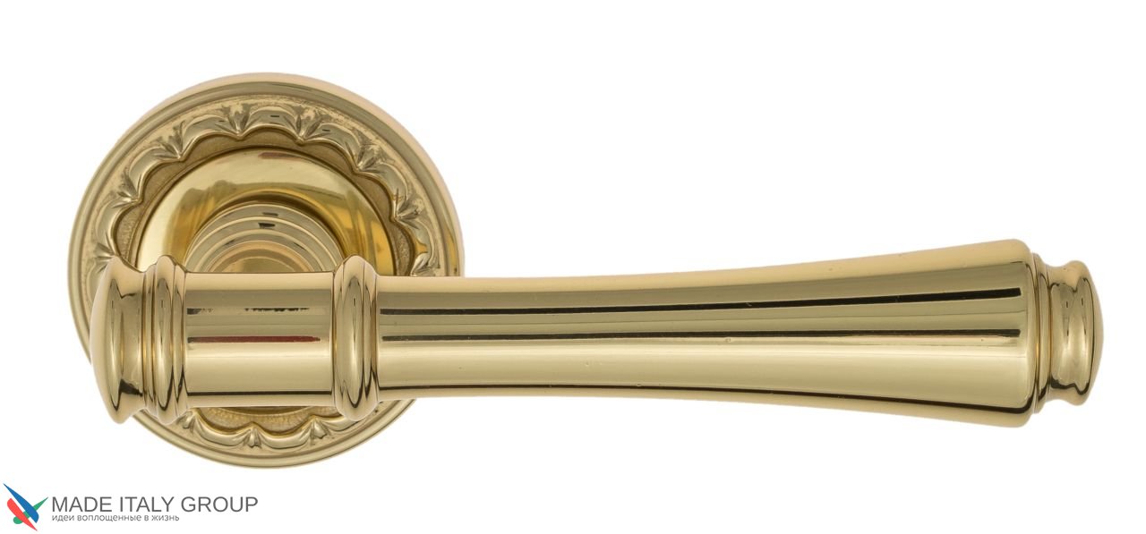 Door Handle Venezia  CALLISTO  D2 Polished Brass