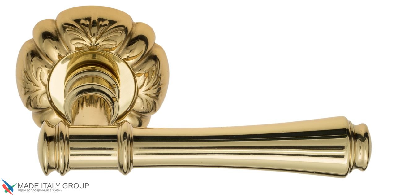 Door Handle Venezia  CALLISTO  D5 Polished Brass