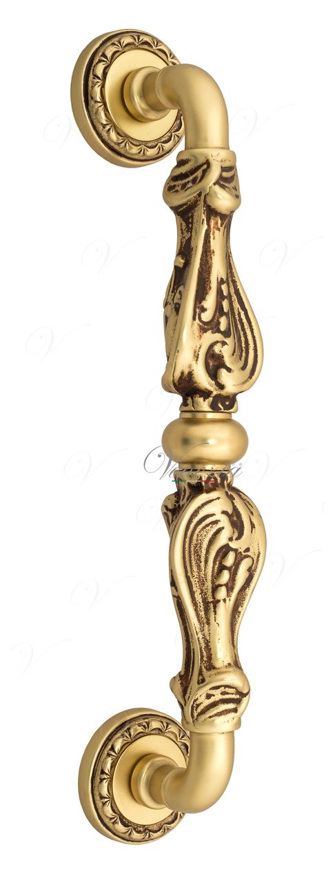 Pull Handle Venezia  FLORENCE  313mm (260mm) D2 French Gold + Brown