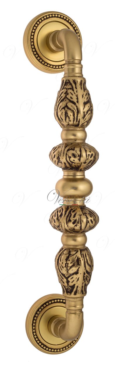Pull Handle Venezia  LUCRECIA  305mm (250mm) D3 French Gold + Brown